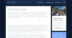 Desktop Screenshot of dubaiww.com